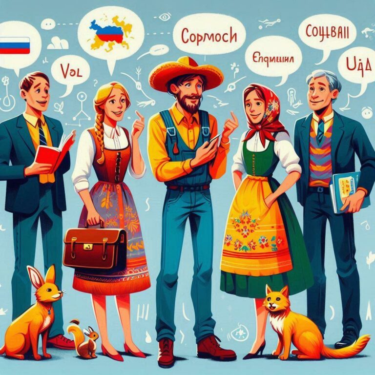 🗣️ Диалекты России: как говорят в разных регионах страны?